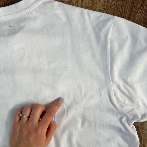 Hustle Gang White Embroidered Bear T Shirt - Picture 9 of 9